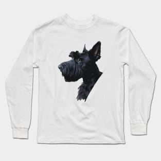 Scottish Terrier Adorable Puppy Dog Long Sleeve T-Shirt